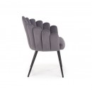 Стул HALMAR K410 серый/черный